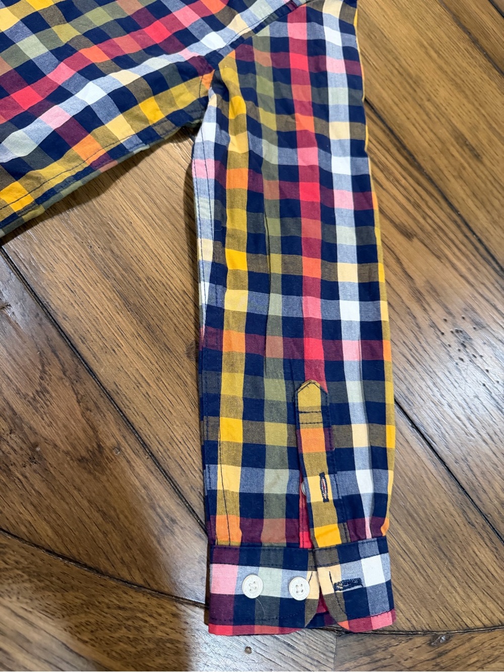 Ralph Lauren Kids Plaid Button-Down Shirt - Multicolor - Picture 10 of 10